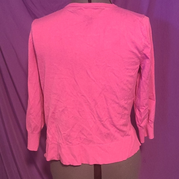 Cable & Gauge pink Cardigan - Picture 3 of 5